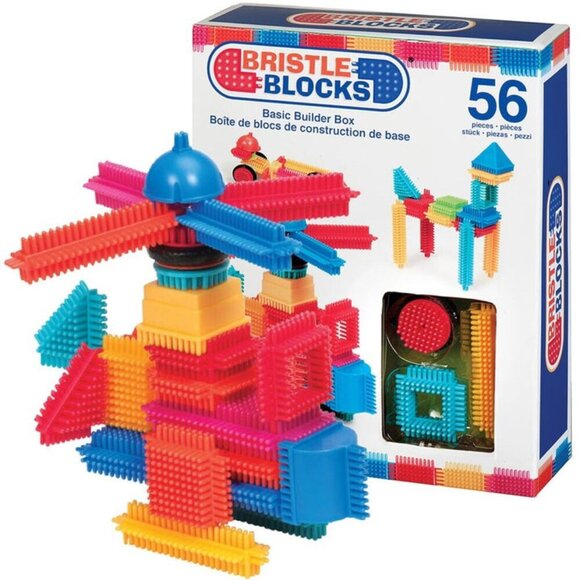 Bristle Blocks Construction Basic Builder Box – 56 pieces For Age 2+ New Sealed - Picture 3 of 15